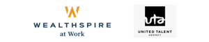 United Talent Agency Wealthspire Logo United Talent Agency Wealthspire Logo