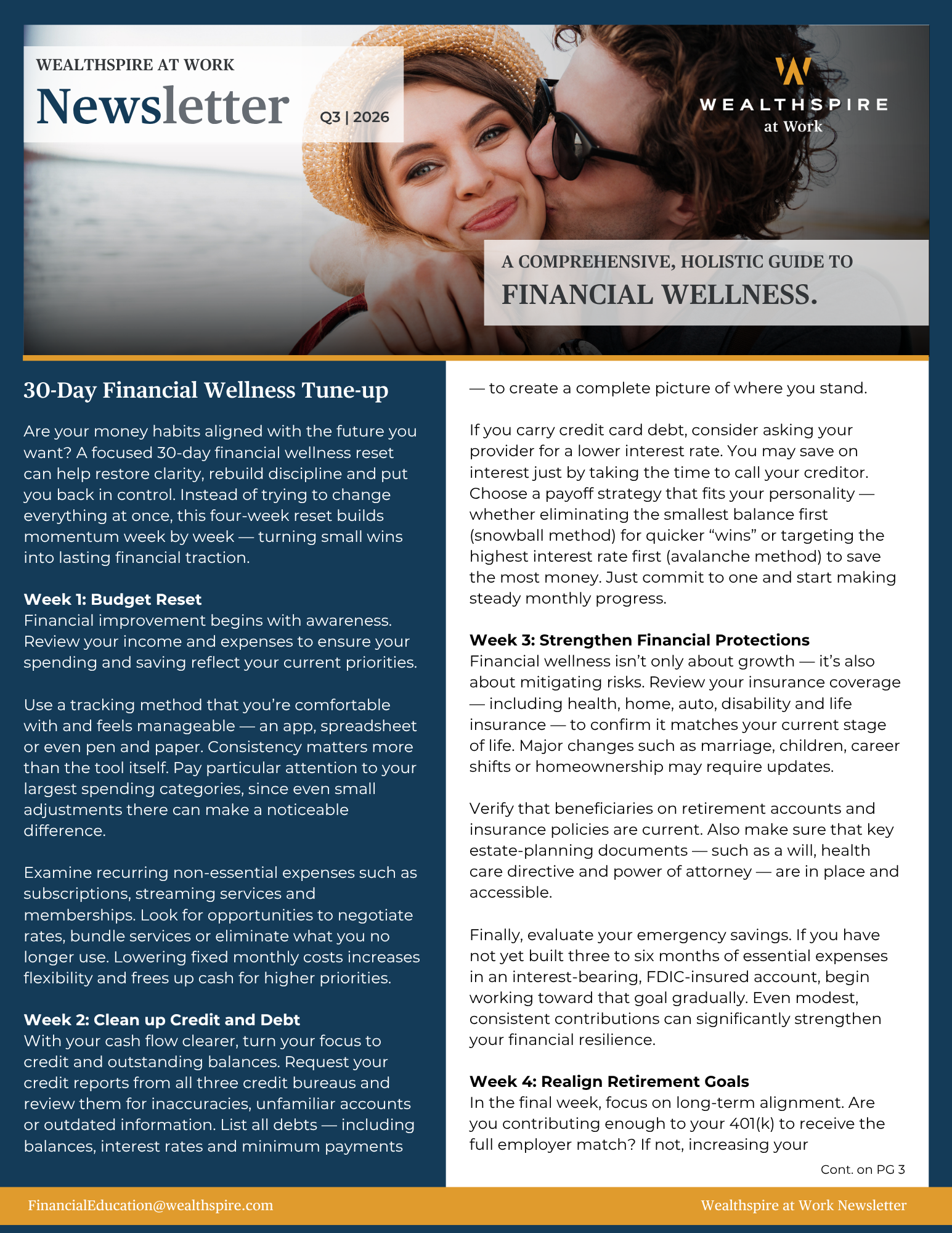 Q3 2026 Newsletter Page 1