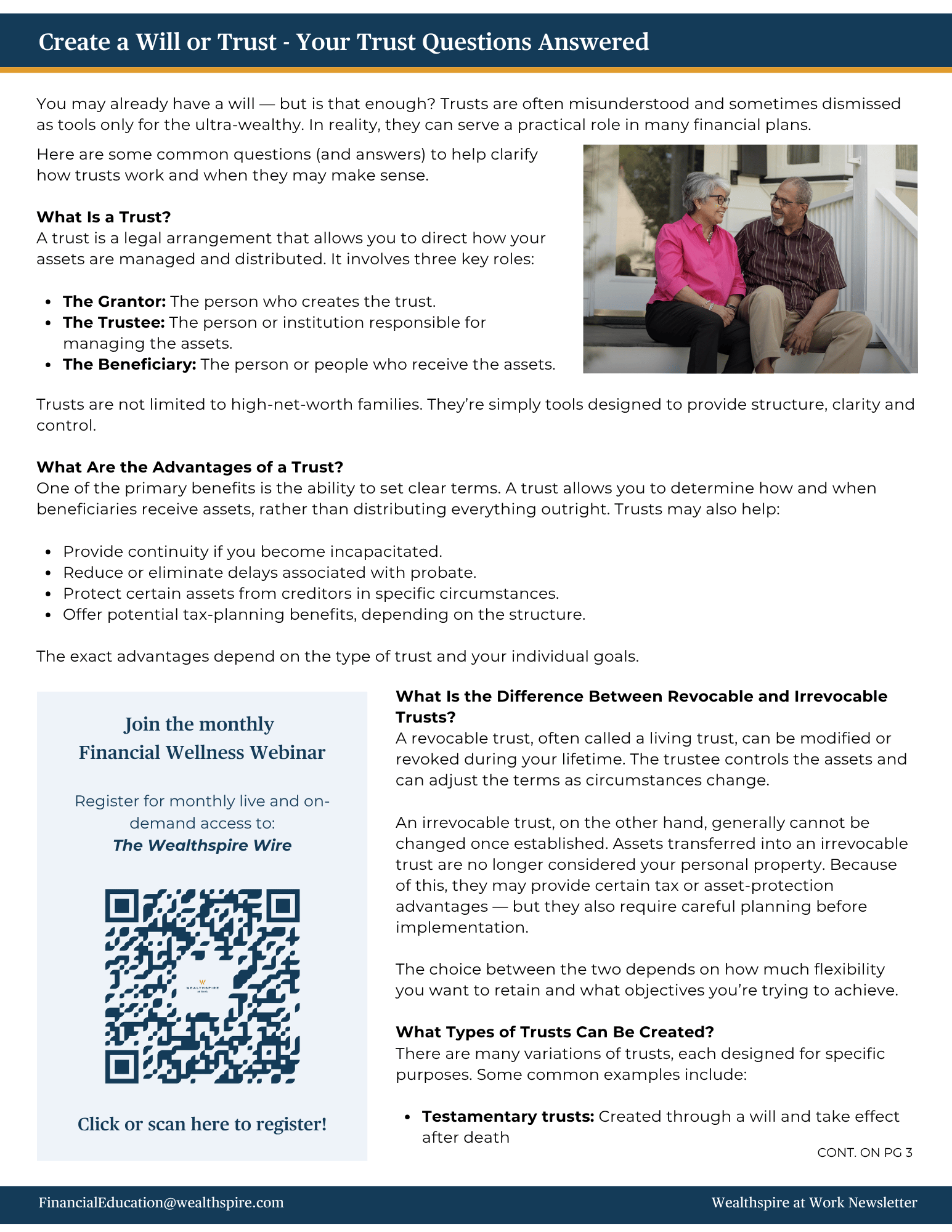 Q4 2026 Newsletter Page 2